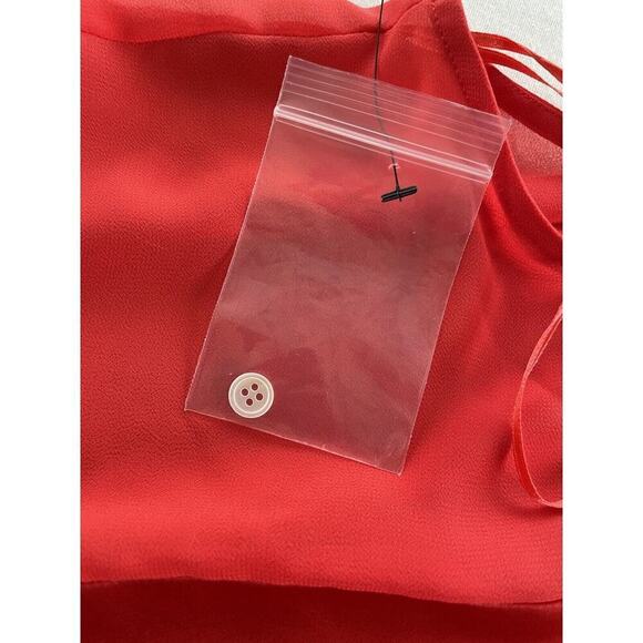 VINCE CAMUTO Women's Blouse Size 1X Polyester Sheer at Top - Picture 5 of 12